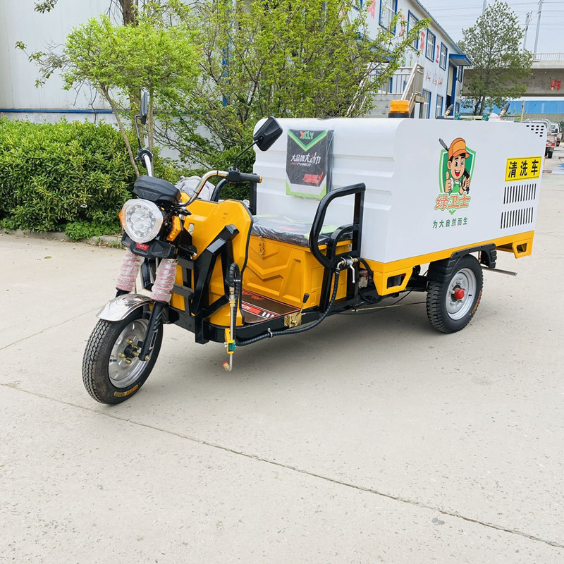 广西电动三轮高压清洗车CX700B（铁镀锌箱体）
