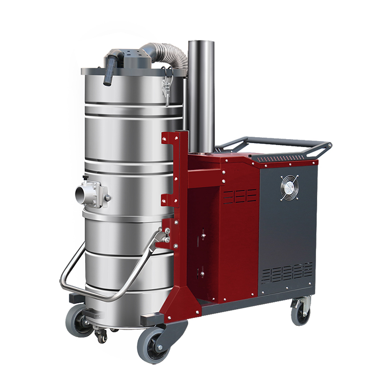 广西坦洁380V 双桶手动反吹工业吸尘器X8系列